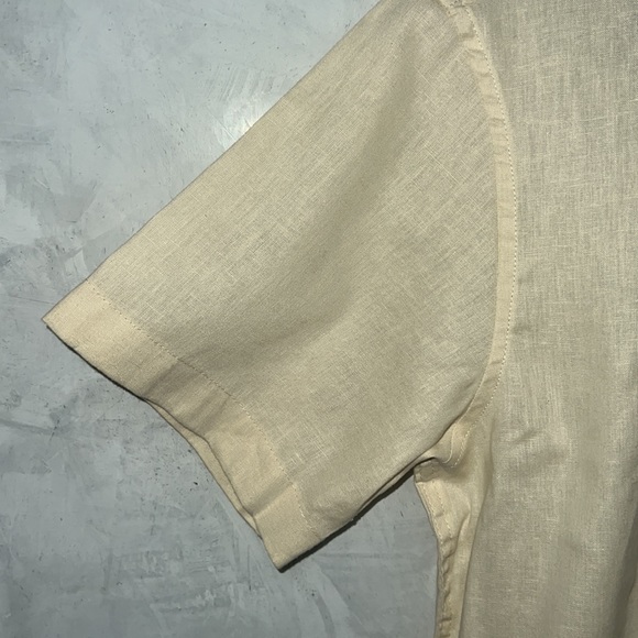 NWT Joe’s Jeans Short Sleeve Linen/cotton Blend button front Shirt. Size S - Picture 3 of 9